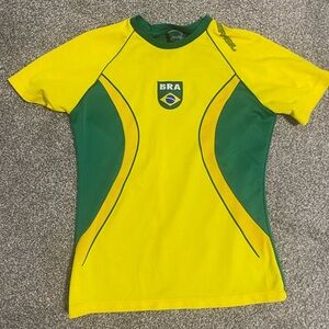 Braziline Brazil Soccer‎ Jersey Women's Size Small